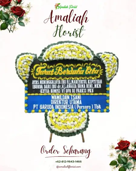 Papan Bunga Duka Lubai Ulu